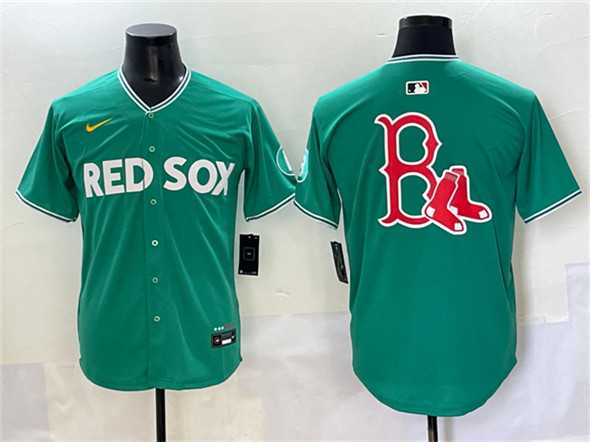 Men's Boston Red Sox Team Big Logo Green 2025 City Connect Limited Stitched Jersey,We sell and wholesale Men's Boston Red Sox Team Big Logo Green 2025 City Connect Limited Stitched Jersey on line form chian!
